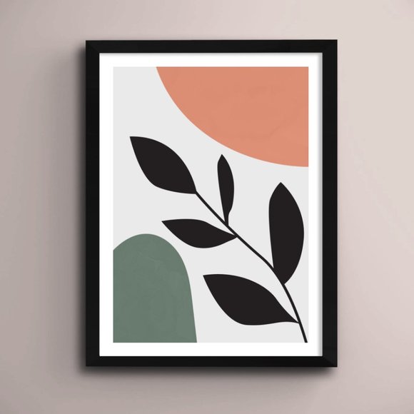 2/$35 Modern Minimalist Abstract Boho Wall Art Print Home Decor [No Frame] - Picture 1 of 6